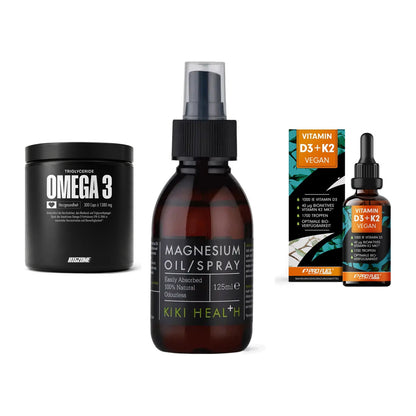 Herz & Gefäße: Big Zone Omega 3 + KIKI Health + ProFuel Vitamin – alle enthaltenen Artikel