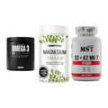 Herz & Gefäße: Big Zone Omega 3 + Sinob Magnesium + MST Vitamin D3 – alle enthaltenen Artikel