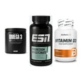 Herz & Gefäße: Big Zone Omega 3 + ESN Magnesium + BioTech Vitamin – alle enthaltenen Artikel