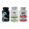 Herz & Gefäße: ESN Omega 3 + MST Magnesium + MST Vitamin D3 – alle enthaltenen Artikel