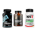 Herz & Gefäße: ESN Omega 3 + BioTech Calcium + MST Vitamin D3 – alle enthaltenen Artikel