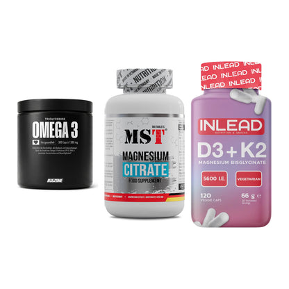 Herz & Gefäße: Big Zone Omega 3 + MST Magnesium + INLEAD Vitamin – alle enthaltenen Artikel