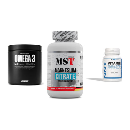 Herz & Gefäße: Big Zone Omega 3 + MST Magnesium + NNT Vitamin – alle enthaltenen Artikel