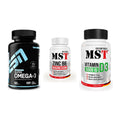 Herz & Gefäße: ESN Omega 3 + MST Zinc + MST Vitamin D3 – alle enthaltenen Artikel
