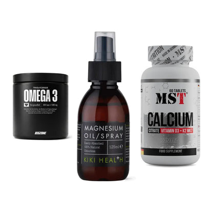 Herz & Gefäße: Big Zone Omega 3 + KIKI Health + MST Calcium – alle enthaltenen Artikel