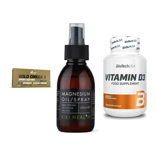 Herz & Gefäße: Olimp Omega 3 + KIKI Health + BioTech Vitamin – alle enthaltenen Artikel