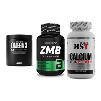 Herz & Gefäße: Big Zone Omega 3 + BioTech ZMB + MST Calcium – alle enthaltenen Artikel