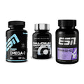 Herz & Gefäße: ESN Omega 3 + Scitec Calcium + ESN Vitamin D3 – alle enthaltenen Artikel