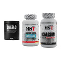 Herz & Gefäße: Big Zone Omega 3 + MST Magnesium + MST Calcium – alle enthaltenen Artikel