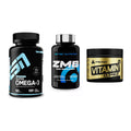 Herz & Gefäße: ESN Omega 3 + Scitec ZMB + Peak Vitamin D3+K2 120 Tabl. – alle enthaltenen Artikel