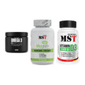 Herz & Gefäße: Big Zone Omega 3 + MST Magnesium + MST Vitamin D3 – alle enthaltenen Artikel
