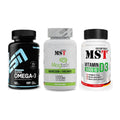 Herz & Gefäße: ESN Omega 3 + MST Magnesium + MST Vitamin D3 – alle enthaltenen Artikel