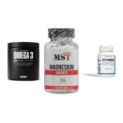 Herz & Gefäße: Big Zone Omega 3 + MST Magnesium + NNT Vitamin – alle enthaltenen Artikel