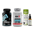 Herz & Gefäße: ESN Omega 3 + MST Magnesium + Sinob Vitamin D3 – alle enthaltenen Artikel