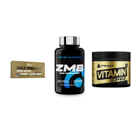 Herz & Gefäße: Olimp Omega 3 + Scitec ZMB + Peak Vitamin – alle enthaltenen Artikel