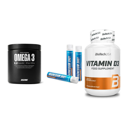 Herz & Gefäße: Big Zone Omega 3 + Body Attack + BioTech Vitamin – alle enthaltenen Artikel