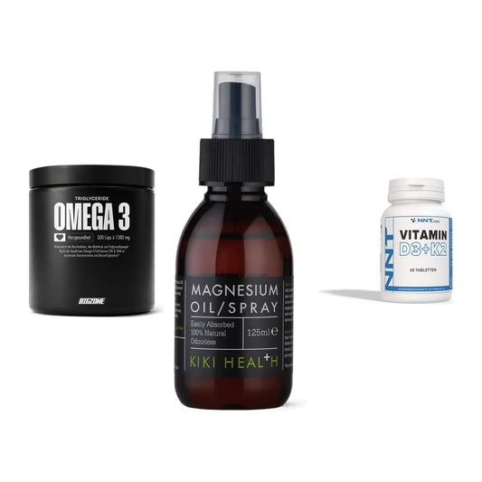 Herz & Gefäße: Big Zone Omega 3 + KIKI Health + NNT Vitamin – alle enthaltenen Artikel