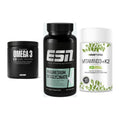 Herz & Gefäße: Big Zone Omega 3 + ESN Magnesium + Sinob Vitamin D3 – alle enthaltenen Artikel
