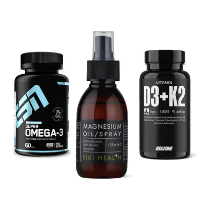 Herz & Gefäße: ESN Omega 3 + KIKI Health + Big Zone Vitamin – alle enthaltenen Artikel