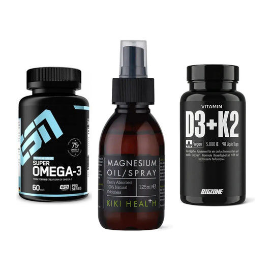 Herz & Gefäße: ESN Omega 3 + KIKI Health + Big Zone Vitamin – alle enthaltenen Artikel