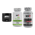Herz & Gefäße: Big Zone Omega 3 + MST Magnesium + MST Calcium – alle enthaltenen Artikel