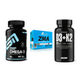 Herz & Gefäße: ESN Omega 3 + Olimp ZMA + Big Zone Vitamin D3 + K2 – alle enthaltenen Artikel