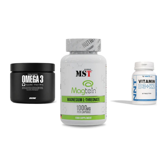Herz & Gefäße: Big Zone Omega 3 + MST Magnesium + NNT Vitamin – alle enthaltenen Artikel