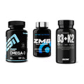 Herz & Gefäße: ESN Omega 3 + Scitec ZMB + Big Zone Vitamin D3 + K2 – alle enthaltenen Artikel