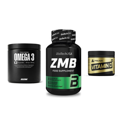 Herz & Gefäße: Big Zone Omega 3 + BioTech ZMB + Peak Vitamin D – alle enthaltenen Artikel