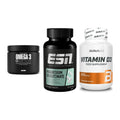 Herz & Gefäße: Big Zone Omega 3 + ESN Magnesium + BioTech Vitamin – alle enthaltenen Artikel
