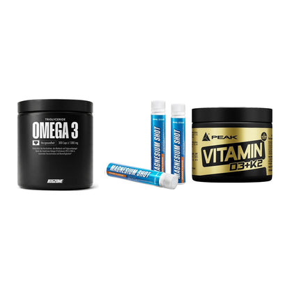 Herz & Gefäße: Big Zone Omega 3 + Body Attack + Peak Vitamin – alle enthaltenen Artikel