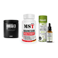 Herz & Gefäße: Big Zone Omega 3 + MST Magnesium + Sinob Vitamin D3 – alle enthaltenen Artikel