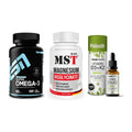 Herz & Gefäße: ESN Omega 3 + MST Magnesium + Sinob Vitamin D3 – alle enthaltenen Artikel