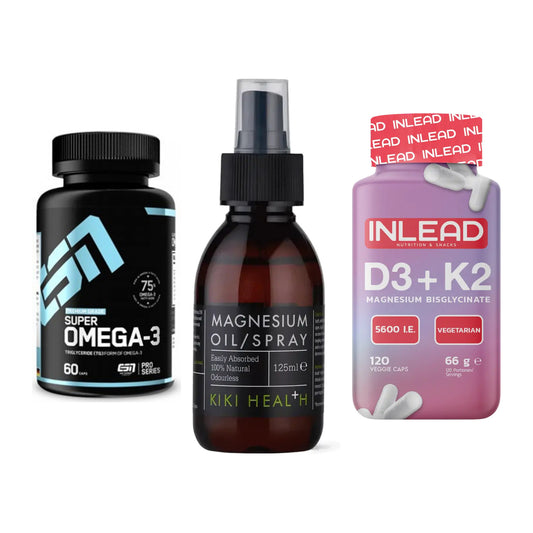 Herz & Gefäße: ESN Omega 3 + KIKI Health + INLEAD Vitamin – alle enthaltenen Artikel