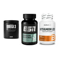 Herz & Gefäße: Big Zone Omega 3 + ESN Magnesium + BioTech Vitamin – alle enthaltenen Artikel