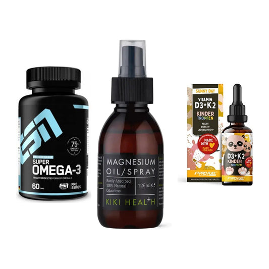 Herz & Gefäße: ESN Omega 3 + KIKI Health + ProFuel VITAMIN – alle enthaltenen Artikel