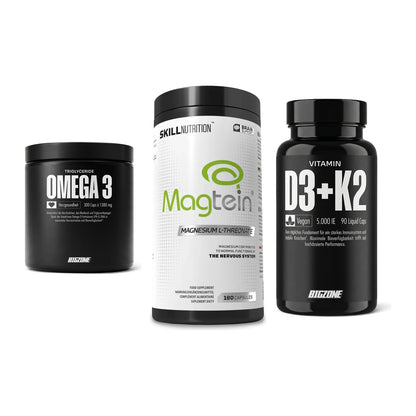 Herz & Gefäße: Big Zone Omega 3 + Skill Nutrition + Big Zone Vitamin – alle enthaltenen Artikel