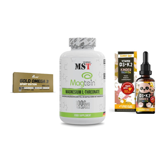 Herz & Gefäße: Olimp Omega 3 + MST Magnesium + ProFuel VITAMIN – alle enthaltenen Artikel