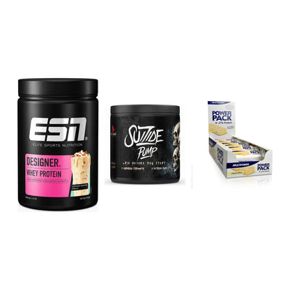 Home-Gym-Starter: ESN Designer + #GYMJUICE + 5× Multipower – alle enthaltenen Artikel