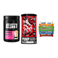 Home-Gym-Starter: ESN Designer + BAD ASS Pump + 5× Wispy Protein – alle enthaltenen Artikel
