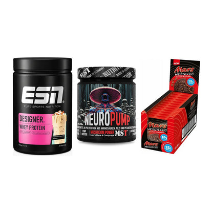 Home-Gym-Starter: ESN Designer + MST NeuroPump + 5× Mars High – alle enthaltenen Artikel