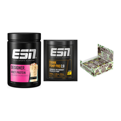 Home-Gym-Starter: ESN Designer + ESN Crank Pump + 5× INLEAD Wafer – alle enthaltenen Artikel