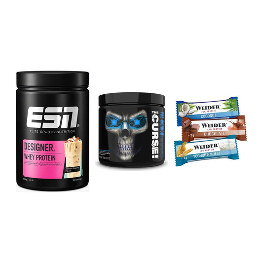 Home-Gym-Starter: ESN Designer + JNX Sports + 5× Weider BAR – alle enthaltenen Artikel