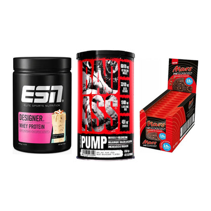 Home-Gym-Starter: ESN Designer + BAD ASS Pump + 5× Mars High – alle enthaltenen Artikel