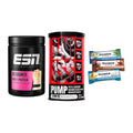 Home-Gym-Starter: ESN Designer Whey + BAD ASS Pump + 5× Weider BAR – alle enthaltenen Artikel