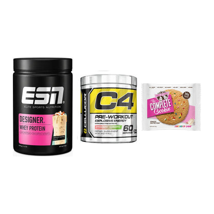 Home-Gym-Starter: ESN Designer + Cellucor C4 + 5× Lenny & Larry – alle enthaltenen Artikel