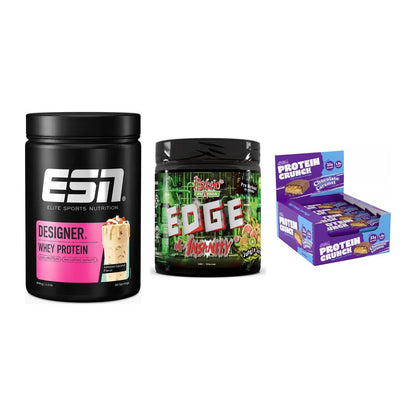 Home-Gym-Starter: ESN Designer + Psycho Pharma + 5× Applied Protein – alle enthaltenen Artikel