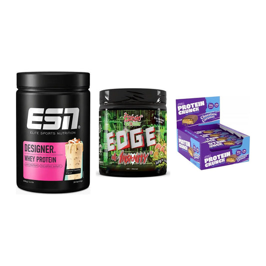 Home-Gym-Starter: ESN Designer + Psycho Pharma + 5× Applied Protein – alle enthaltenen Artikel