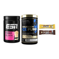 Home-Gym-Starter: ESN Designer + Kevin Levrone + 5× M&M Protein Bar – alle enthaltenen Artikel