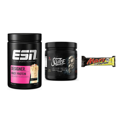 Home-Gym-Starter: ESN Designer + #GYMJUICE + 5× Mars High – alle enthaltenen Artikel